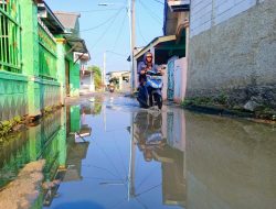 Bekasi Musim Kemarau, Warga Kedung Pengawas Babelan Ini Justru Kebanjiran, Ini Penyebabnya