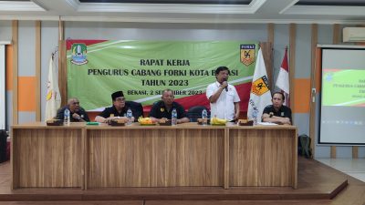 Forki Kota Bekasi Gelar Raker, Ketua Forki Bilang Begini