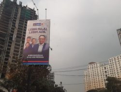 Demokrat Keluar dari KPP,  Baliho Anies Satu Frame dengan Surya Paloh, AHY, dan Syaikhu, Masih Terpasang di Kota Bekasi