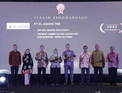 XL Axiata Raih TOP GRC Awards 2023