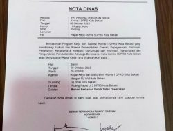 Surat Komisi 1 Undang Pj Wali Kota Bekasi Agenda Silaturahmi Bukan Bahas TKK, Ketua DPRD Bilang Begini