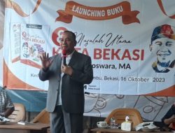 Heri Koswara Launching Buku 8 Masalah Utama Kota Bekasi