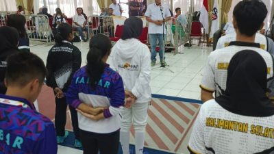 Ketum KONI Kota Bekasi Buka Pertandingan Perdana Cabor Anggar IMAG I 2023