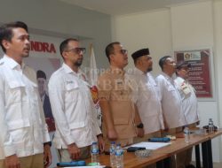 Partai Gerindra Kabupaten Bekasi Deklarasi Dukung Gibran Cawapres Prabowo