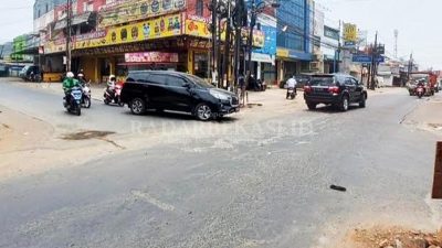 Akses Simpang Tiga Vida Ditutup Sementara