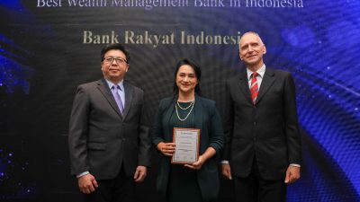 Ciamik! BRI Raih Penghargaan Best Wealth Management Bank in Indonesia   
