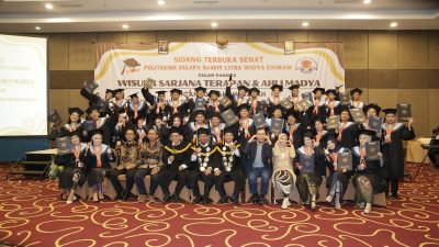 Politeknik Kelapa Sawit Citra Widya Edukasi Luluskan 169 Mahasiswa   