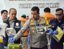 Warga Tambun Bekasi Sewa Apartemen untuk Produksi Tembakau Sintetis