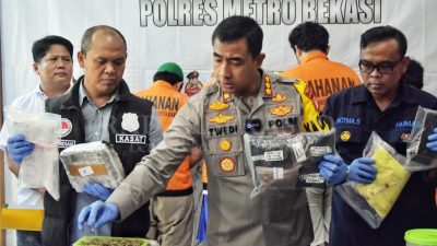 Warga Tambun Bekasi Sewa Apartemen untuk Produksi Tembakau Sintetis