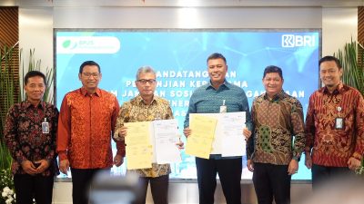 Debitur KUR BRI Terlindungi Program BPJS Ketenagakerjaan   