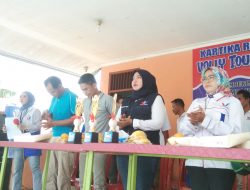 Kartika Revy Gaet Suara Emak-emak lewat Turnamen Voli