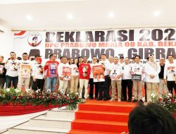 Prabowo Mania 08 Kabupaten Bekasi Targetkan Kemenangan 80 Persen