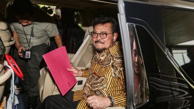 KPK Resmi Tetapkan Syahrul Yasin Limpo Tersangka Kasus Dugaan Korupsi