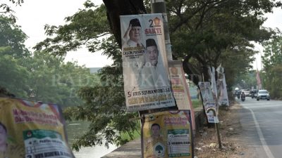 Sampah Visual Alat Peraga Pemilu