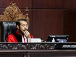 Hakim MK Anwar Usman Terbukti Pelanggaran Berat, Dicopot dari Jabatan Ketua MK, Dilarang Tangani Perkara Pilpres