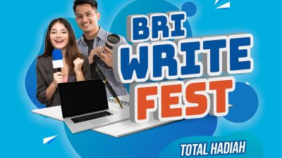 BRI Write Fest Digelar! Kompetisi Berhadiah Ratusan Juta hingga Berpeluang Dapat Beasiswa S2