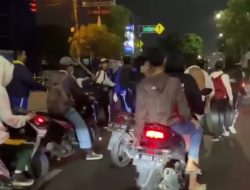 Viral, Gerombolan Remaja Bersenjata Tajam Depan Bekasi Town Square, Jalan Cut Meutia Bekasi Timur