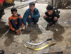 Gerombolan Remaja Ditangkap Saat Hendak Tawuran