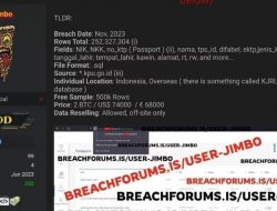 Situs KPU Dilaporkan Dibobol Hacker, Ratusan Juta Data Pemilih Bocor   