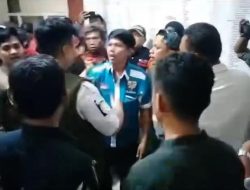 Kericuhan Hentikan Muscam KNPI di Sukawangi Bekasi