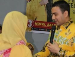 Nofel Saleh Hilabi Bantu Bayi untuk Operasi Anus di Depok