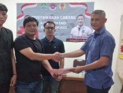 Danu Mulyantoro Nakhoda Baru Kick Boxing Indonesia Kota Bekasi, Ini Targetnya di Porprov Jabar 2026