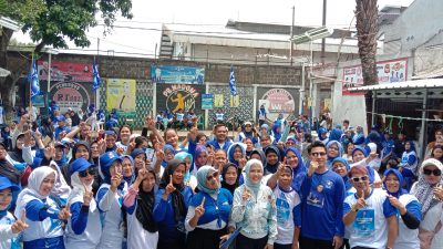 Sehari Temui Warga di Tiga Kecamatan Kota Bekasi, Intan Fauzi Sosialisasikan Pengembangan UMKM