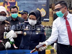 Bea Cukai Bekasi Musnahkan Barang Ilegal Senilai Rp5,32 Miliar