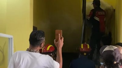 Sapi Kurban “Bertamu” ke Kantor Desa Harjamekar Cikarang   