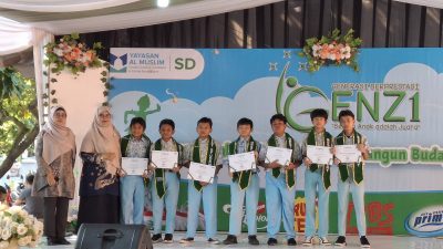 SD Al Muslim Apresiasi Siswa Berprestasi lewat GENZI