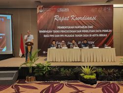7.131 Pantarlih di Kota Bekasi Dilantik