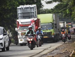 Satlantas Polres Metro Bekasi Kota Petakan ‘Jalur Tengkorak’