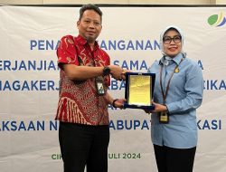 Tegakkan Kepatuhan Perusahaan, BPJS Ketenagakerjaan Bekasi Cikarang Perpanjang MoU dengan Kejari   