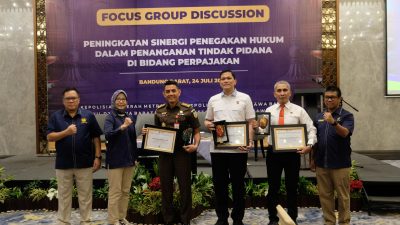 DJP Jabar, Kejati, dan Polda Sinergi Selamatkan Rp79,3 Miliar Kerugian Negara   