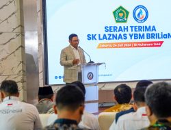 Kemenag RI Serahkan SK Izin Operasional sebagai Lembaga Amil Zakat Skala Nasional kepada YBM BRILiaN