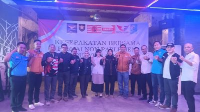 Enam Partai Nonparlemen di Kabupaten Bekasi Sepakat Dukung Pasangan Calon yang Memajukan Kabupaten Bekasi