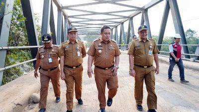 Jembatan Cipamingkis Difungsikan September