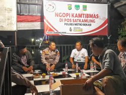 Ngopi Kamtibmas, Warga Sukaraya Keluhkan Pencurian, Tawuran, dan Pinjol