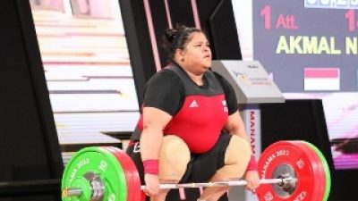 Indonesia Berpeluang Tambah Medali Olimpiade Paris 2024 dari Lifter Angkat Besi Nurul Akmal