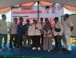Poros Buruh Bekasi Raya Resmi Deklarasi Dukung Pasangan Heri Koswara-Sholihin di Pilkada Kota Bekasi 2024