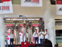 Dorong Layanan Service Berkualitas Toyota Global, Auto2000 Uji Kualitas Mekanik se-Indonesia