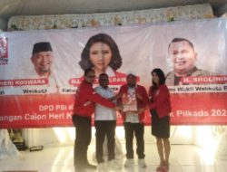 Jelang Pendaftaran Heri-Sholihin Terima SK B1 KWK PSI