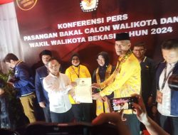 Tiga Parpol Ini Pendukung Uu-Nurul Saat Daftar ke KPU Kota Bekasi, Nih Catat Janji Uu
