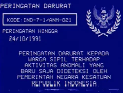Gambar Biru Bertuliskan ‘Peringatan Darurat’ Penuhi Media Sosial, Ini Pemicunya