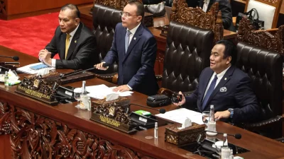 Wakil Ketua DPR RI Ini Ogah Temui Massa Aksi Kawal Keputusan MK: Enggak Usah, Kita Bukan Mau Populer