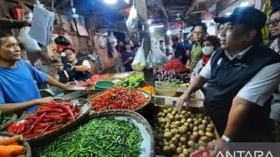 Bapanas Pantau Harga Bapok di Pasar Tambun Bekasi