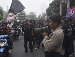 Akses ke KPU Kota Bekasi Mulai Riuh Rendah