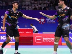 Ganda Putra Indonesia Fikri/Daniel Tumbangkan Pemain Nomor Satu Dunia Tiongkok di Tiongkok Open 2024