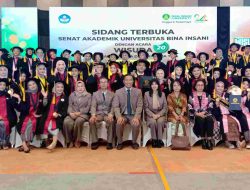 Universitas Bina Insani Luluskan 227 Mahasiswa, Siap Hadapi Dunia Kerja dan Wirausaha