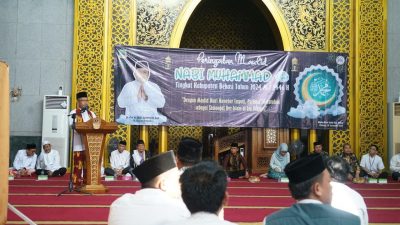 Pj Sekda Kabupaten Bekasi Ajak Masyarakat Maknai Maulid Nabi dengan Jaga Iman dan Taqwa
